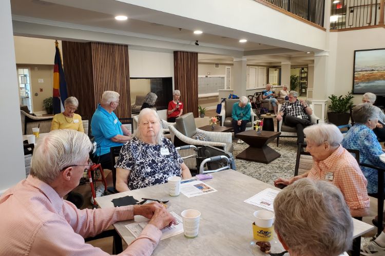 Newer Someren Glen Residents Gather for Coffee Chat