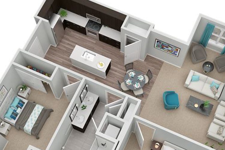 Floor Plan for Someren Glen's Continuing Care Retirement Community