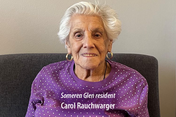 Someren Glen Senior Living Community in Denver, CO - someren glen resident carol rauchwarger