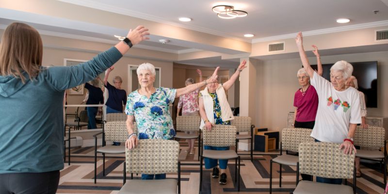 Someren Glen Senior Living Community in Centennial, CO - signature programs sub menu