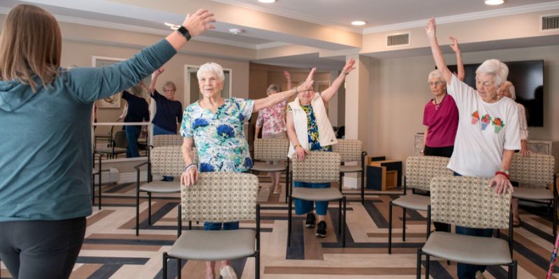 Someren Glen Senior Living Community in Centennial, CO - rhythms life enrichment program sub menu