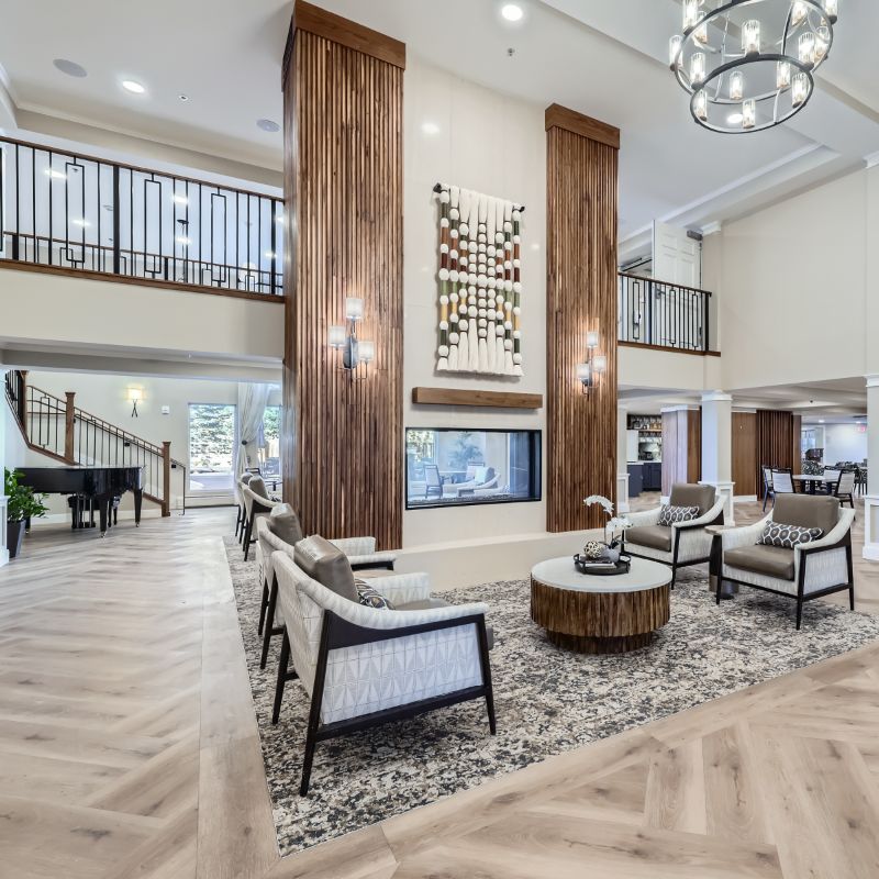 Someren Glen Senior Living Community in Centennial, CO - someren glen continuing care retirement community living room square